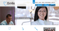 Desktop Screenshot of ismile-dentalcare.com
